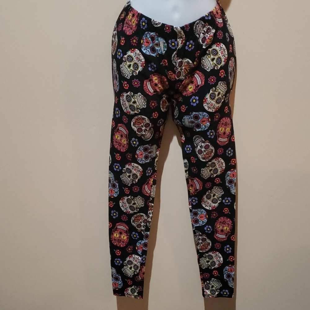 Sugar Skull Leggings